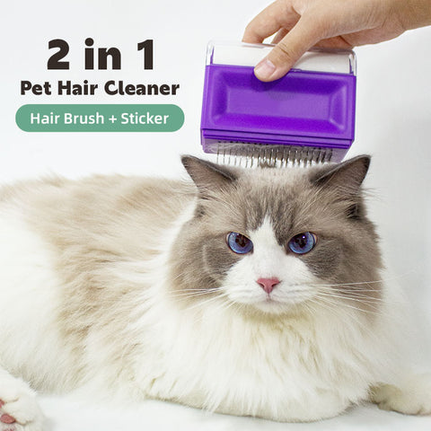 Purrini™ 2 in 1 Automatic Hair Removal Comb For Cat and Dog